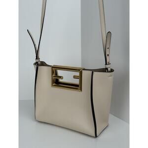 Fendi Way Small Tote Women's Crossbody Bag in Beige